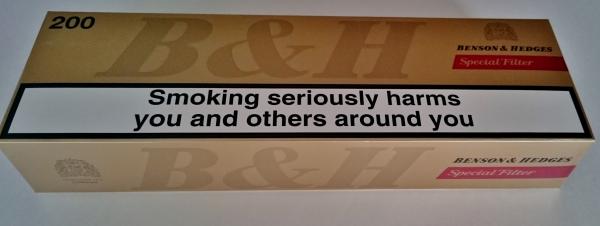 Benson & Hedges Special Filter Cigarettes